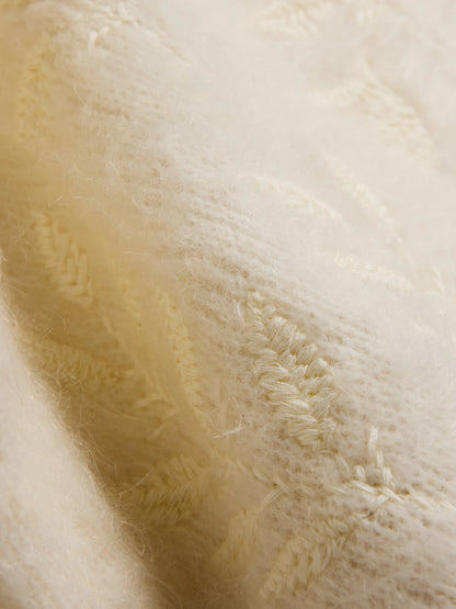 Fiola Chunky Cardigan Bright White