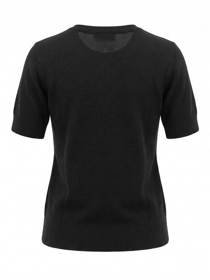 Sidonie T-Shirt Black