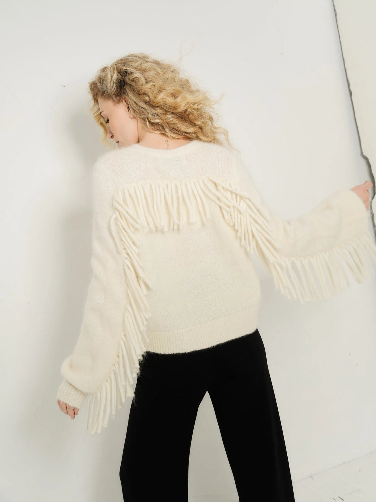 Isabel Chunky Sweater Bright White