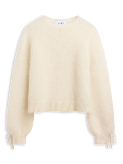 Isabel Chunky Sweater Bright White