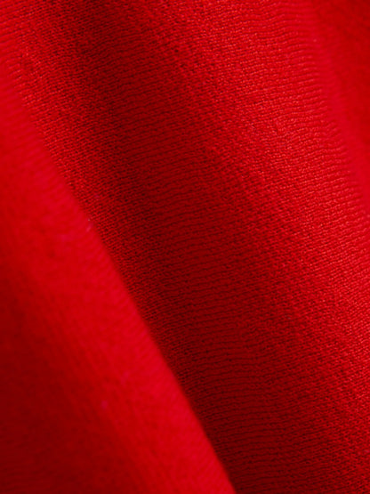 Ophelia Merino Dress Bright Red
