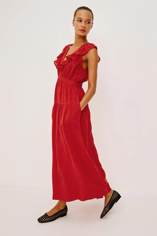 Beaux Dress Tomato