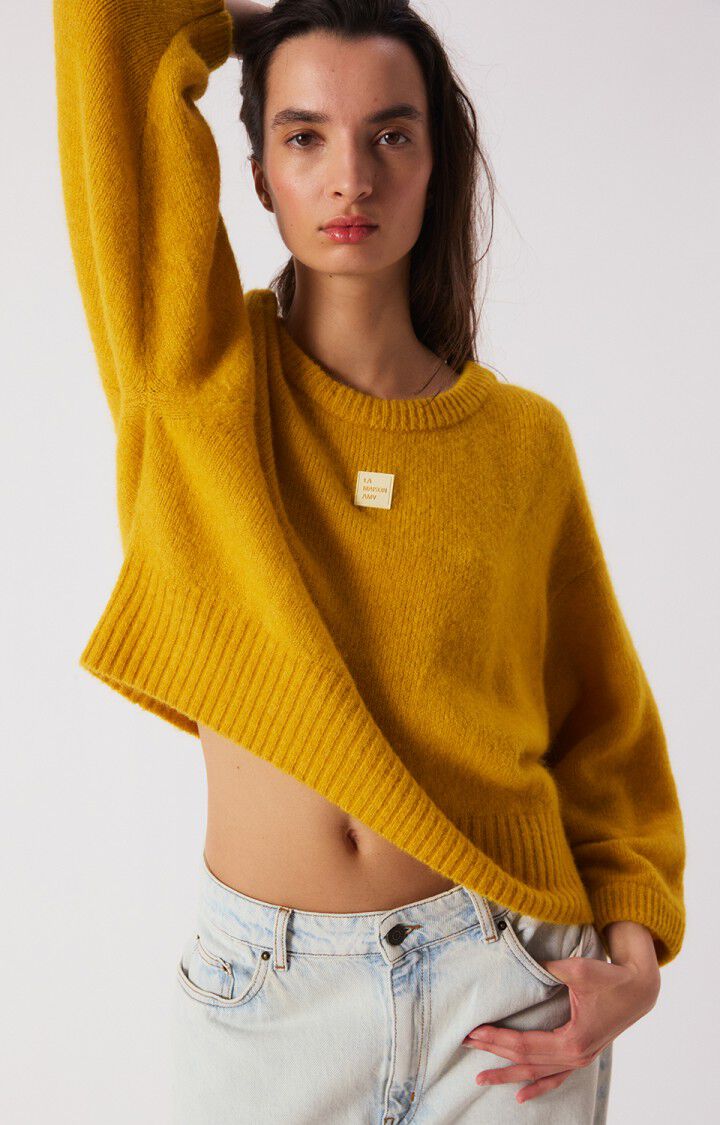 East Sweater Mustard Melange