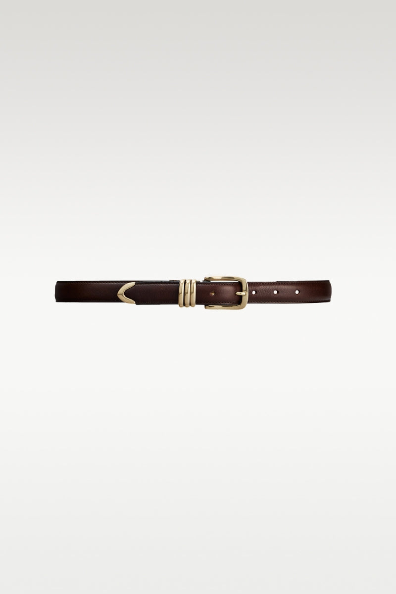 Tribel Belt Umber Gold