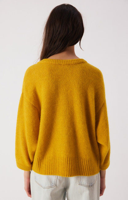 East Sweater Mustard Melange
