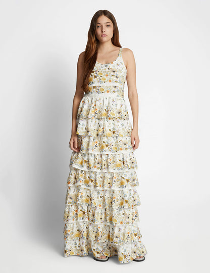 Fruma Silk Dress Creme