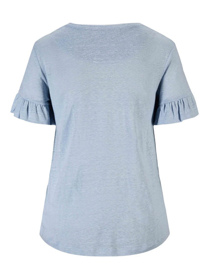 Lara Linen Tee Kentucky Blue