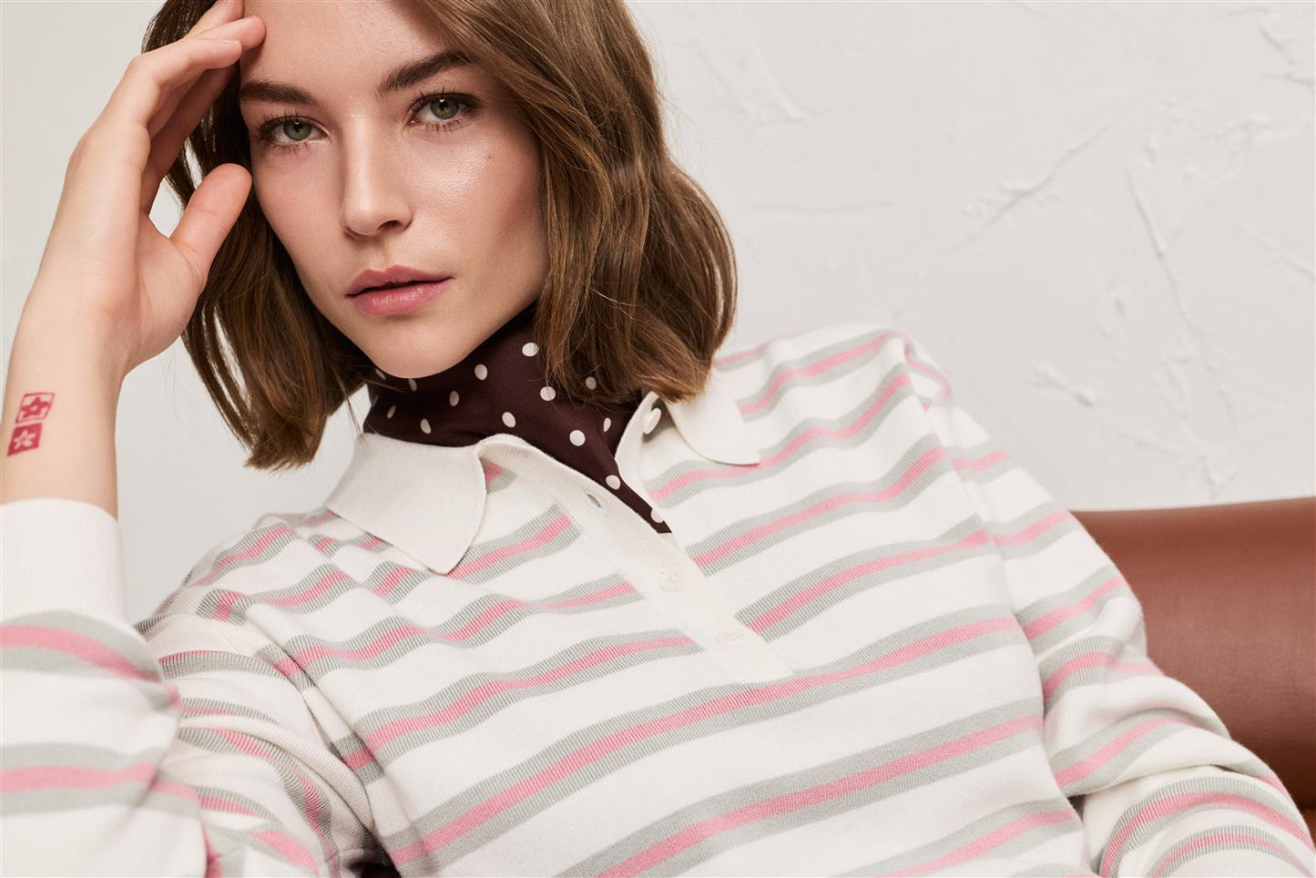 Betty Dots Brown