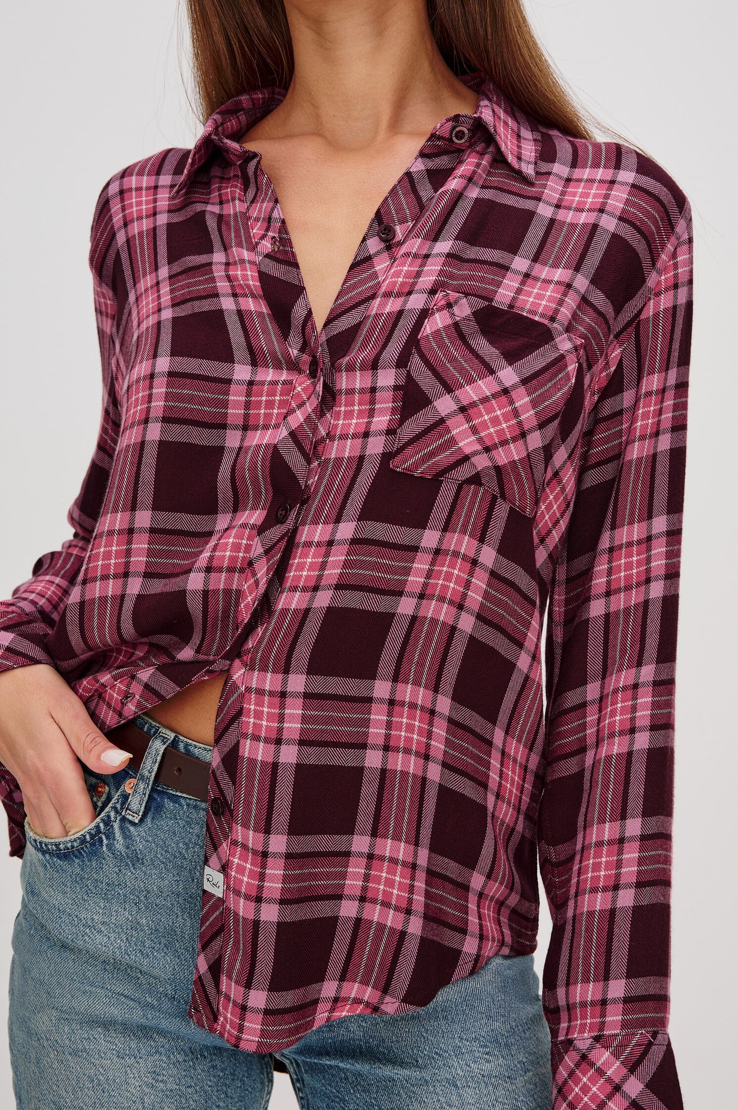 Hunter Shirt Mauve Mulberry