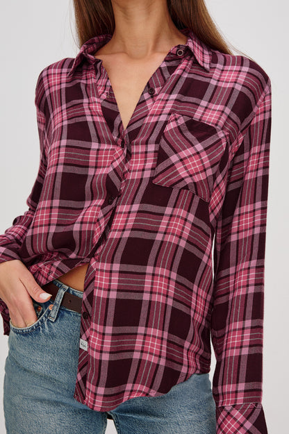 Hunter Shirt Mauve Mulberry
