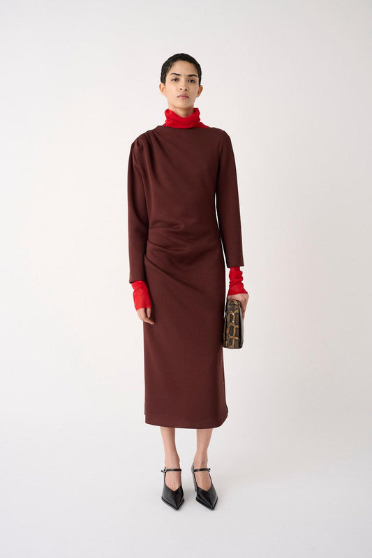 Abito Dress Rum Raisin