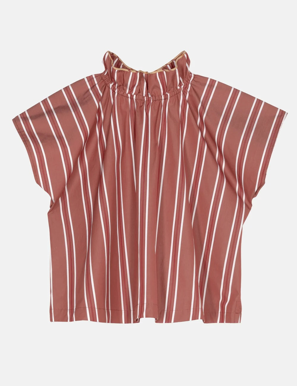 Ada Top Berry Stripe