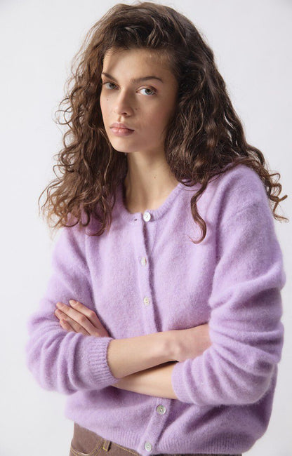 Vitow Cardigan Lavender Melange