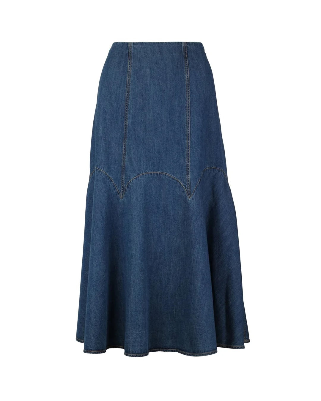 Denim Skirt French Blue