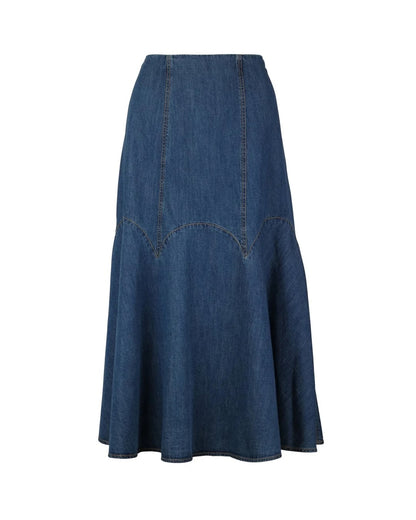Denim Skirt French Blue