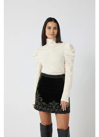 Aarini Top Onyx Black