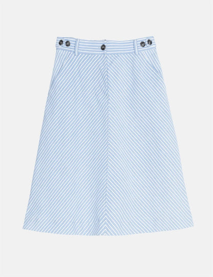 Becca Skirt Milky Stripe