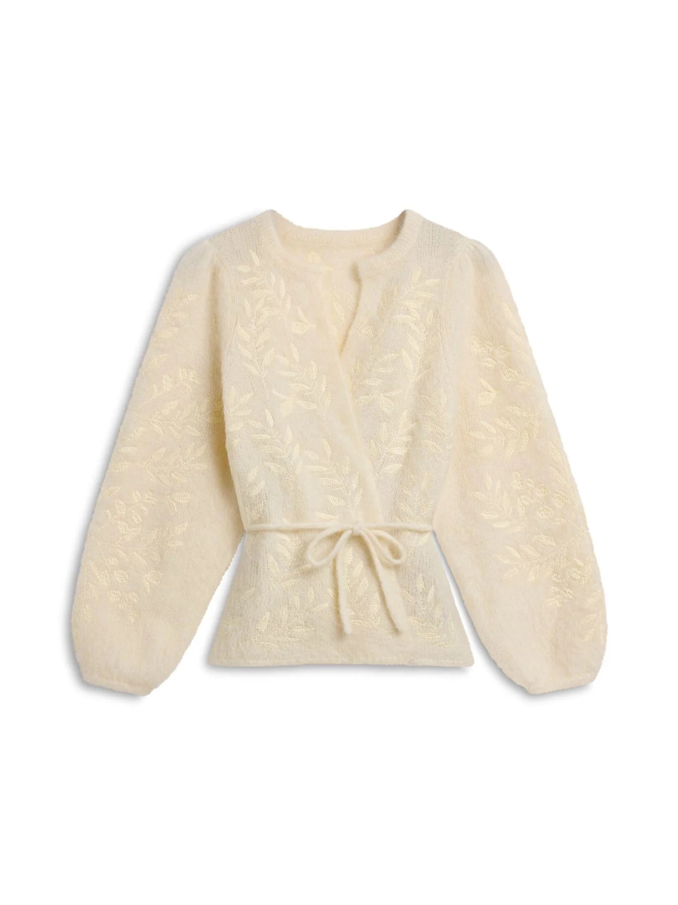 Fiola Chunky Cardigan Bright White