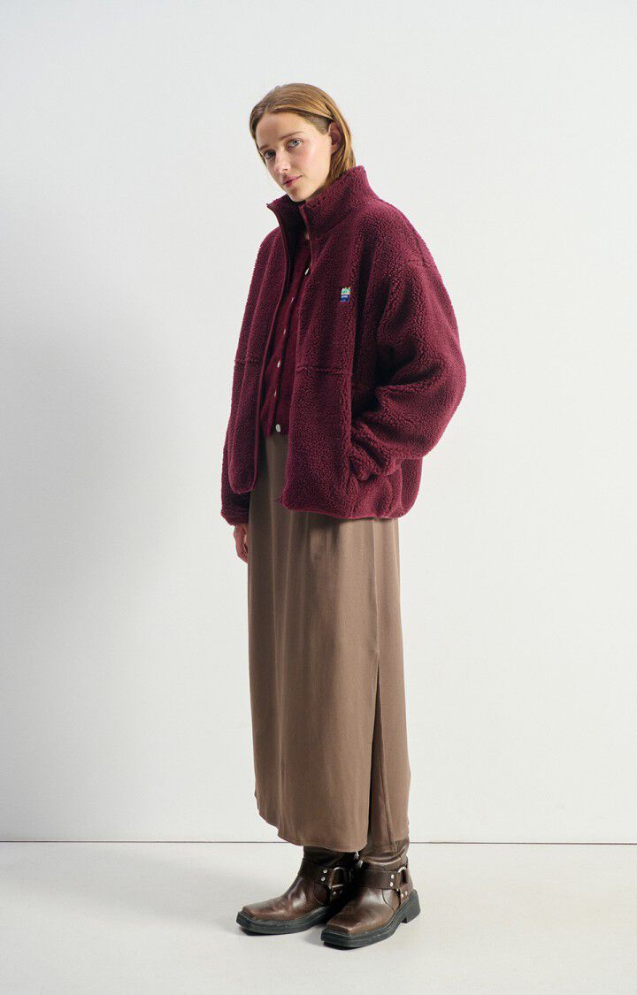 Hoktown Jacket Burgundy Melange