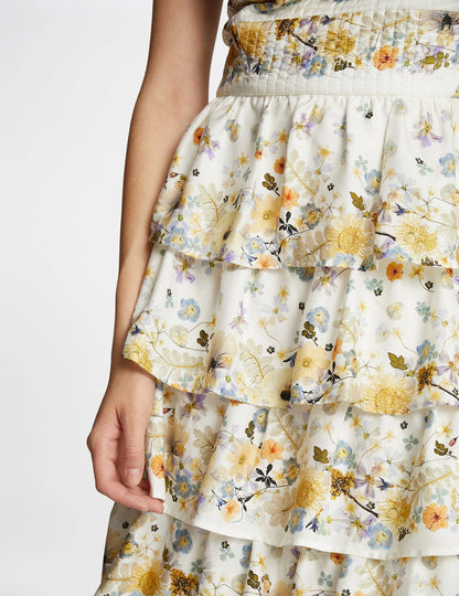 Fruma Silk Dress Creme