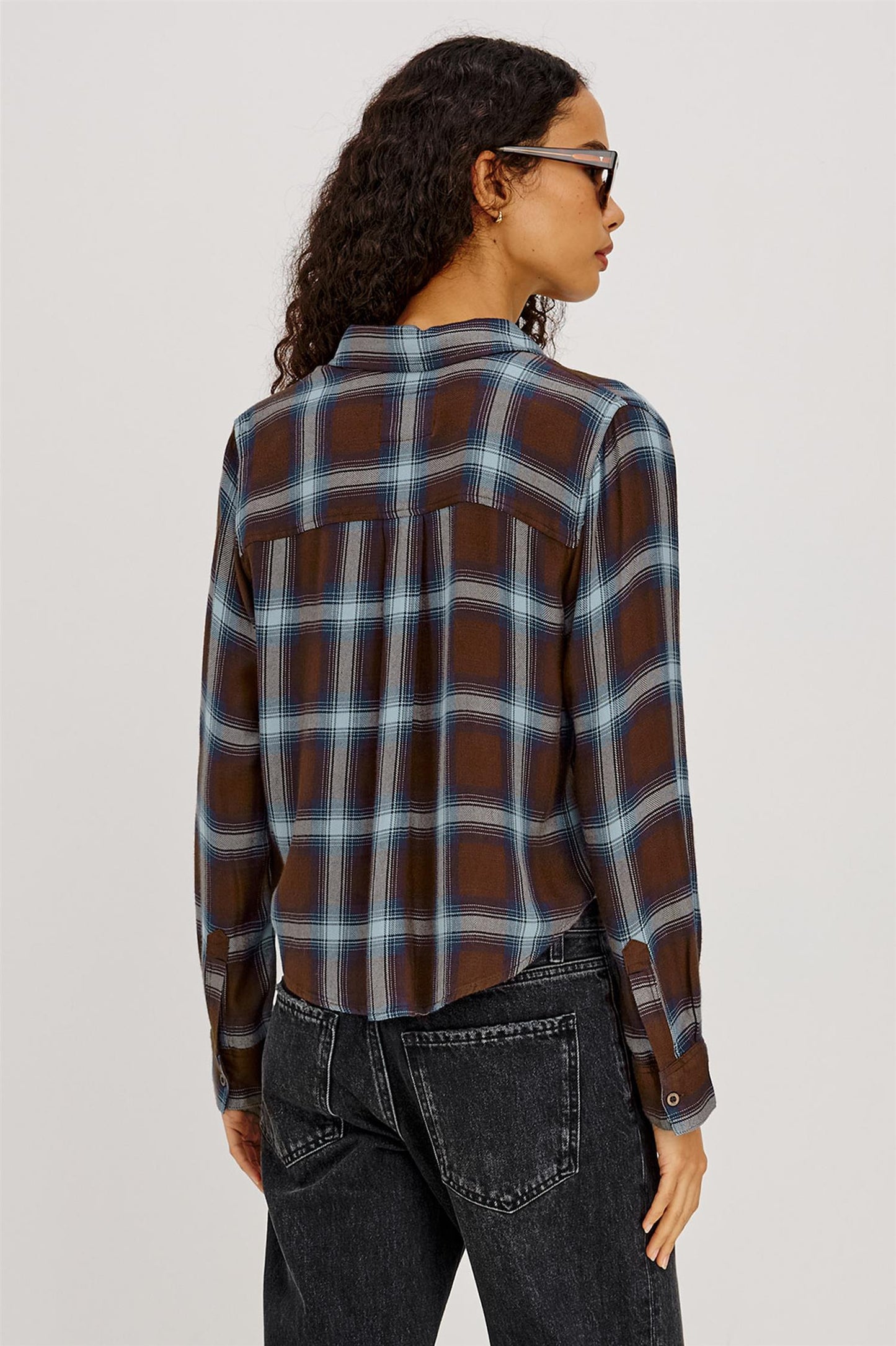 Malin Shirt Espresso Indigo