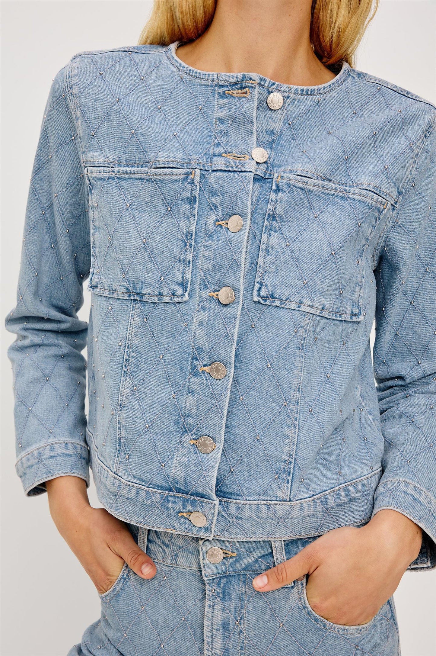 Lido Jacket Quilted Stud