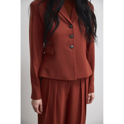 Jenny Blazer Brandy Brown