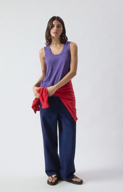 Comow Pants Raw Blue