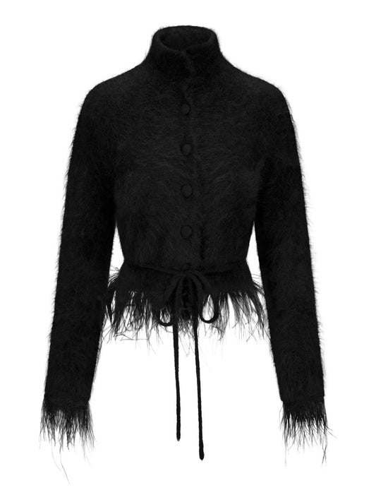 Chay Chunky Jacket Black