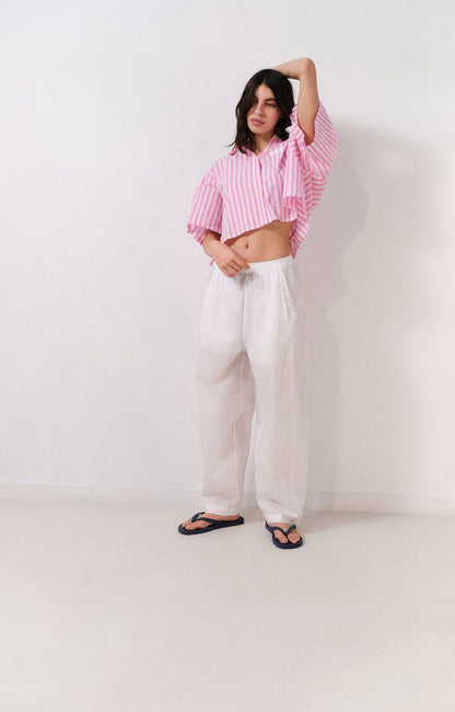 Ekirow Shirt Pink Stripes