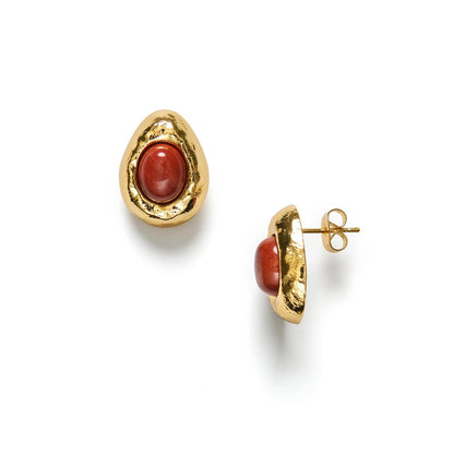 Cherry On Top Earrings Gold