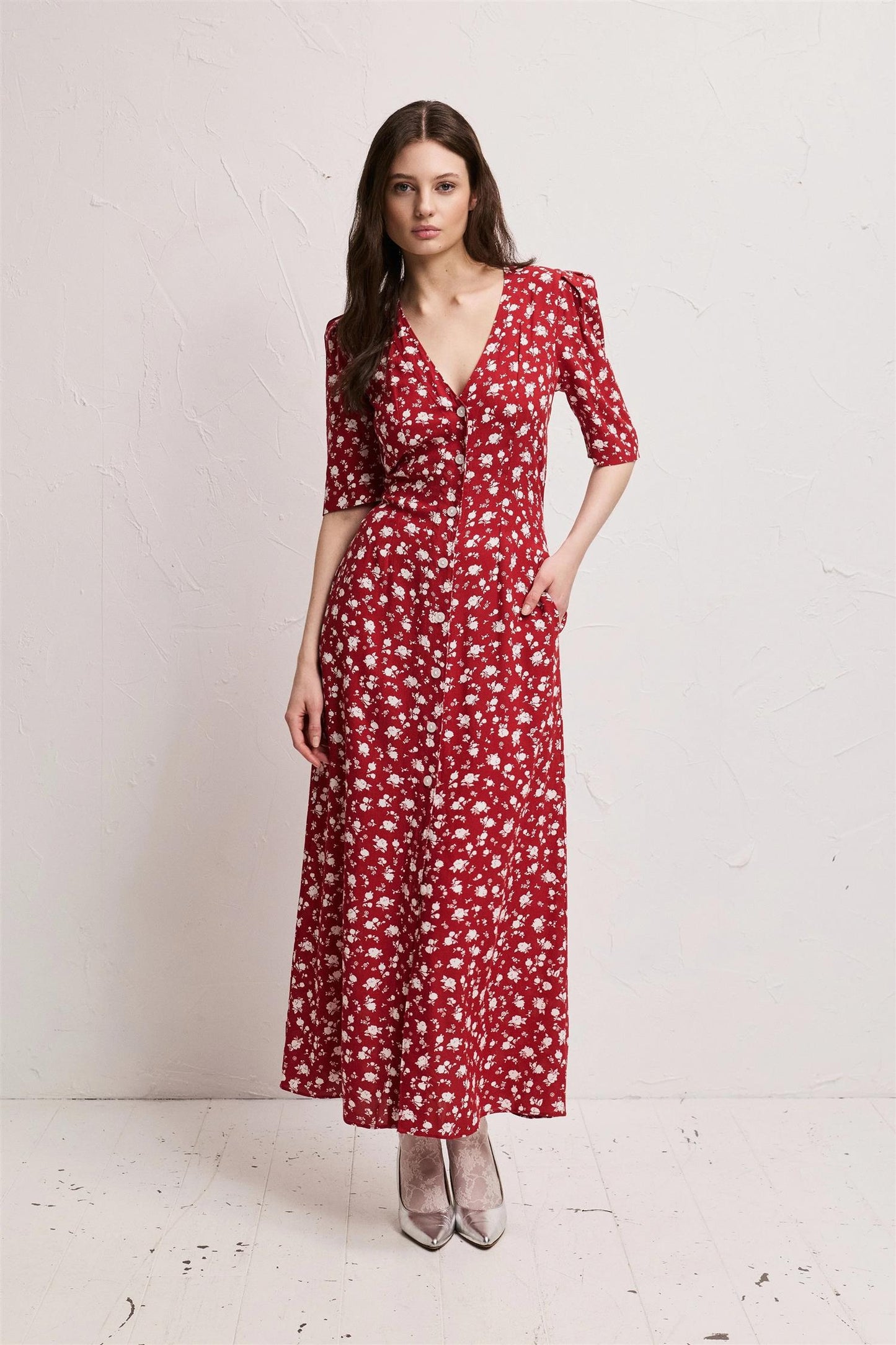 Nima Dress Annecy Red