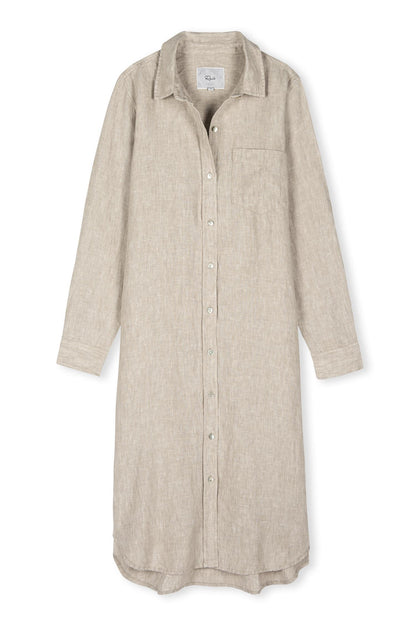 Val Dress Heathered Flax