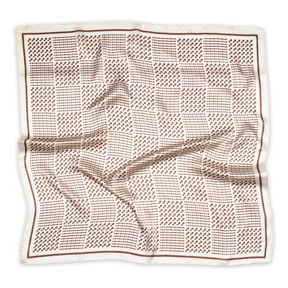 Amanda Silk Scarf Cream