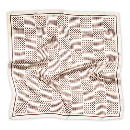 Amanda Silk Scarf Cream