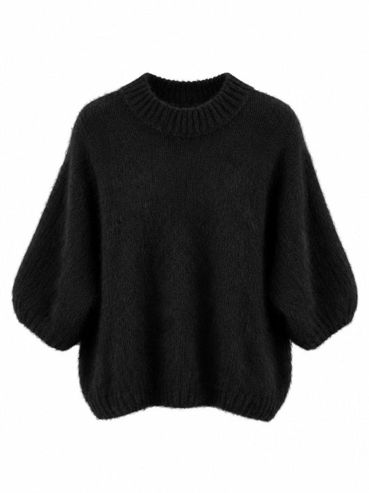 Kid Mohair T-shirt Black
