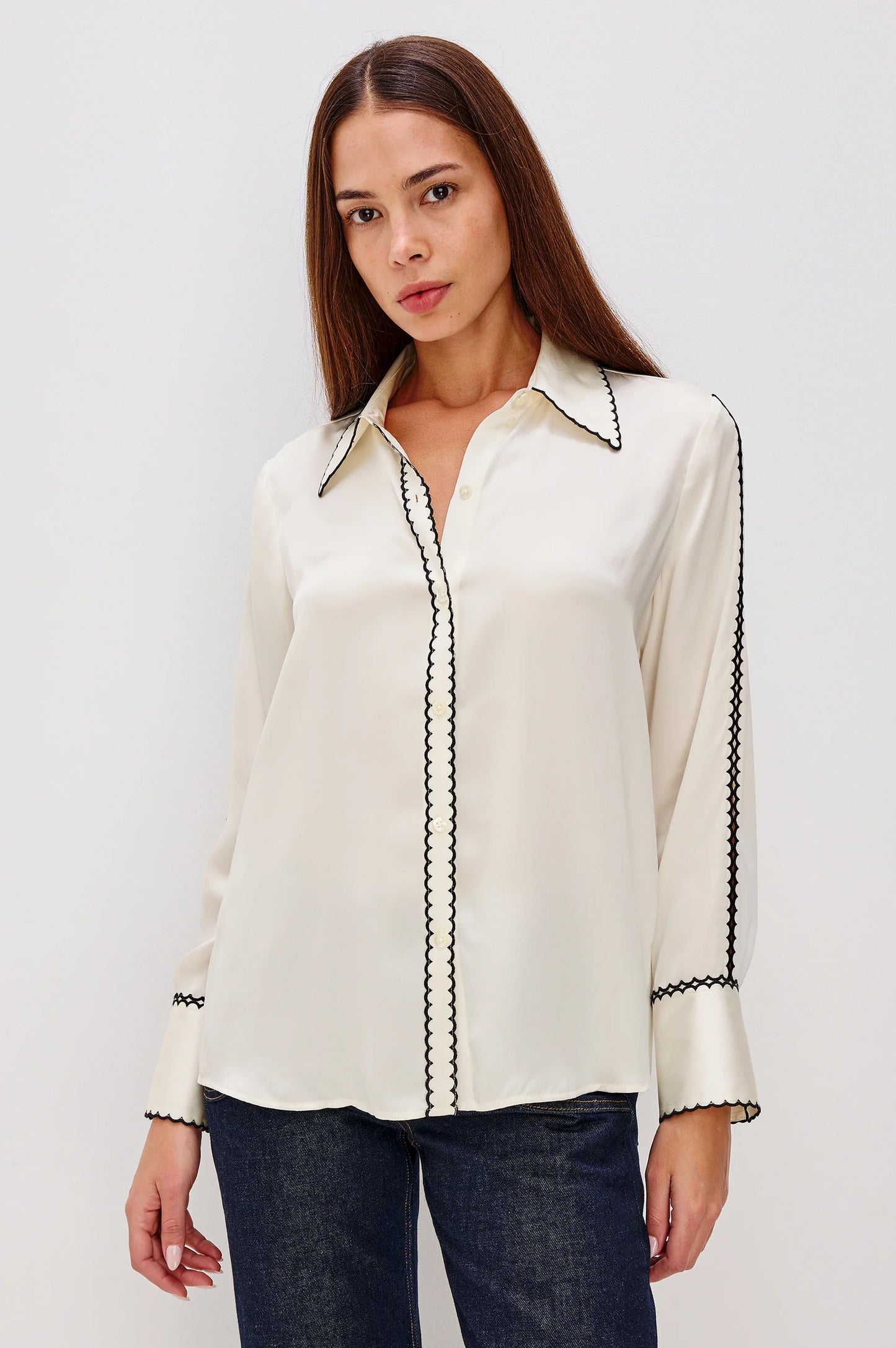 Aloise Top Ivory