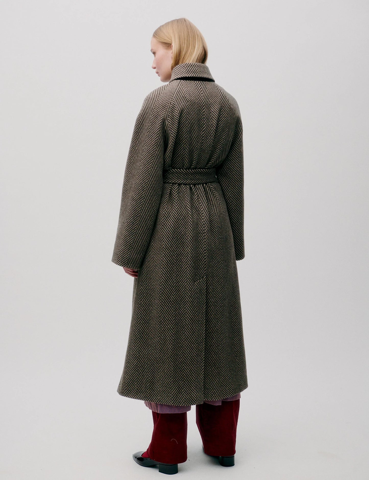 Dyveke Coat Herringbone
