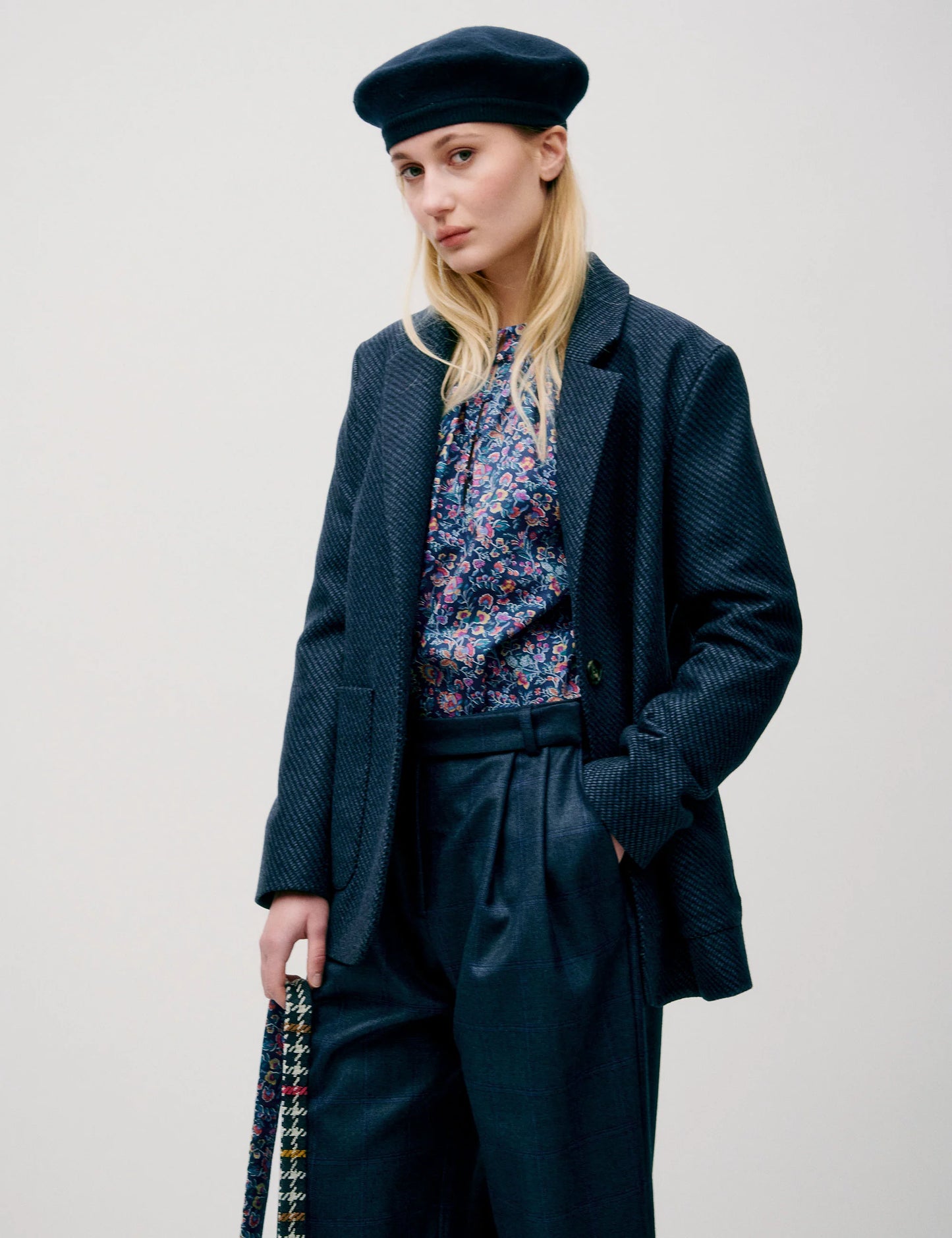 Ragnhild Jacket Tweed Blue