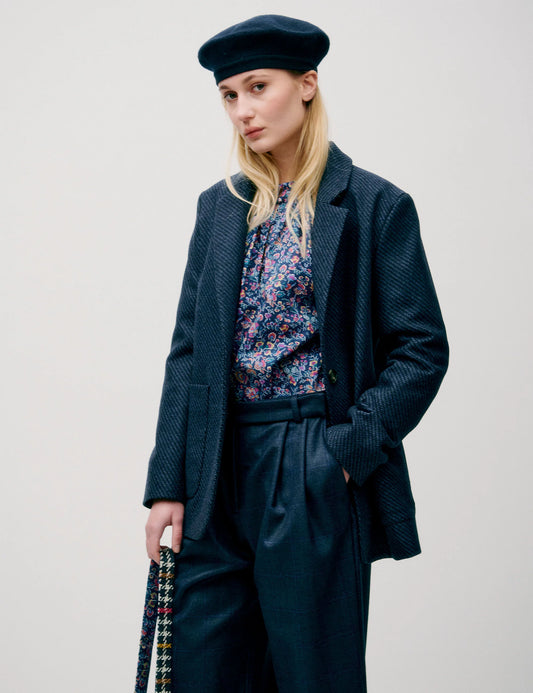 Ragnhild Jacket Tweed Blue