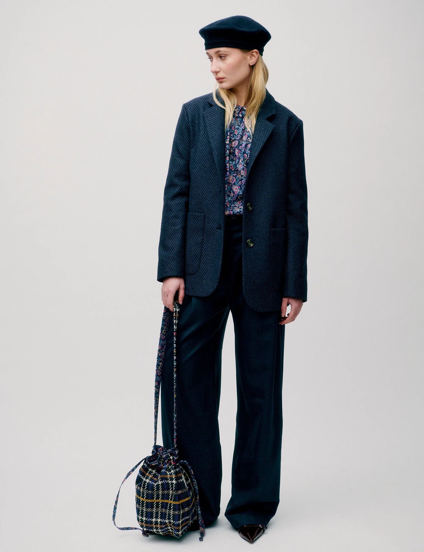 Ragnhild Jacket Tweed Blue