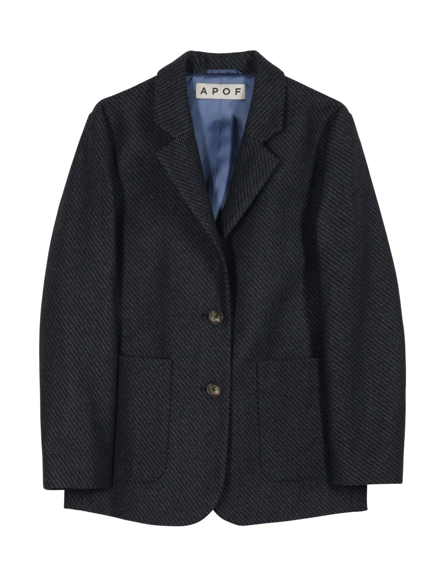 Ragnhild Jacket Tweed Blue