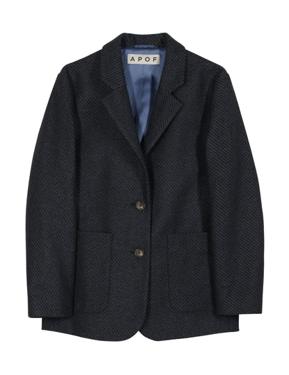 Ragnhild Jacket Tweed Blue