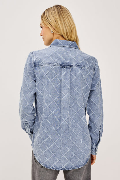 Atticus Shirt Diamond Distress