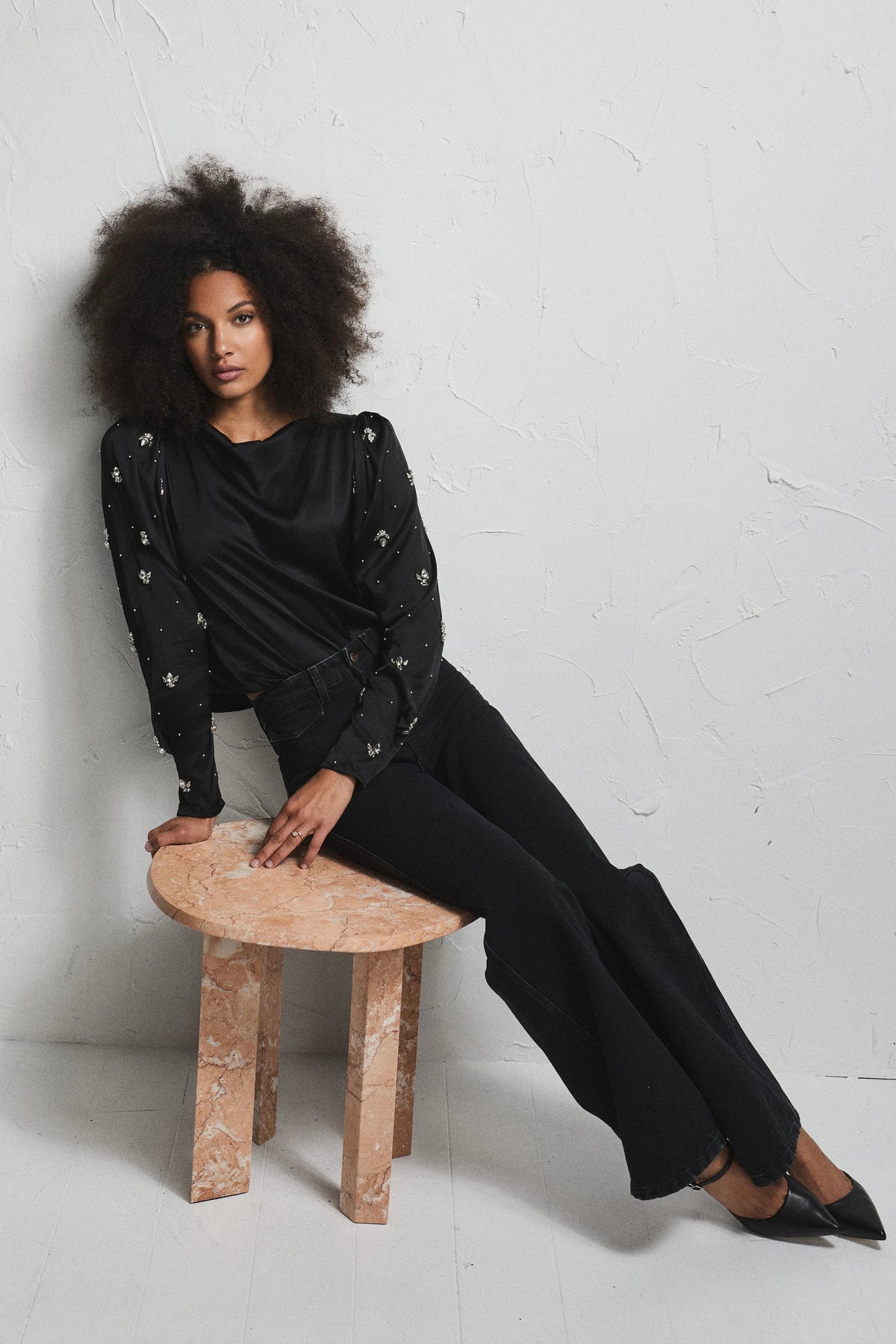 Nicole Jeans Black
