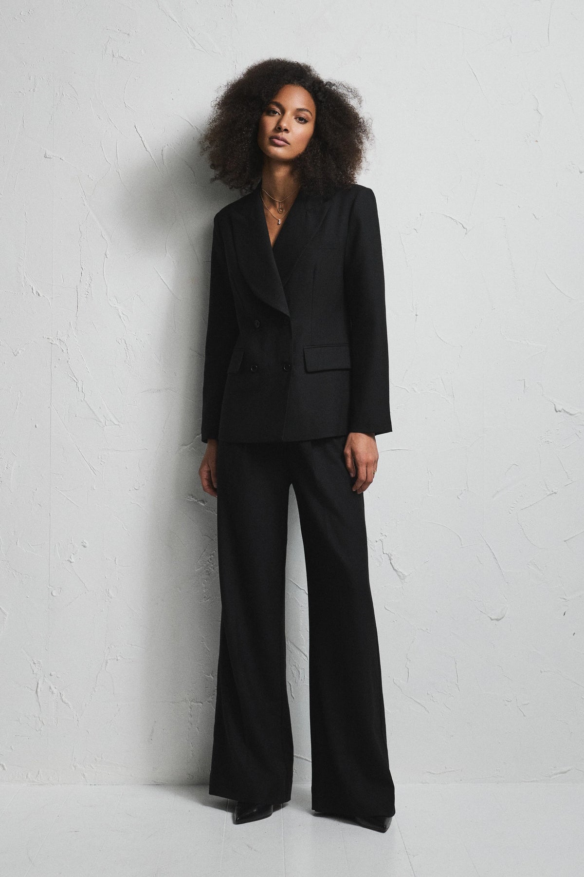 Francis Wool Jacket Black