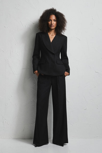 Billie Wool Black Pants