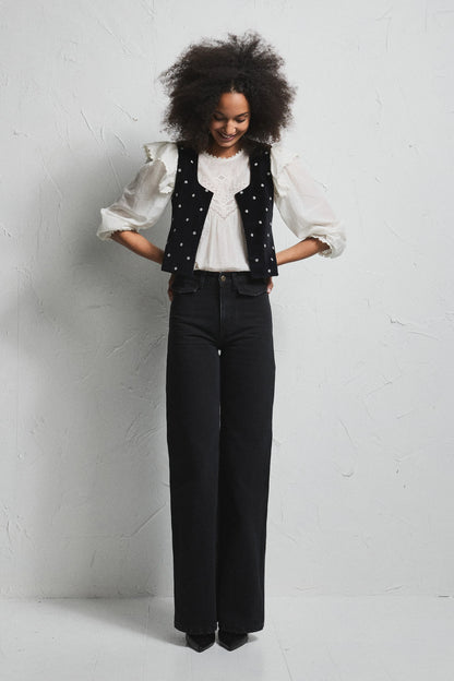 Nicole Jeans Black