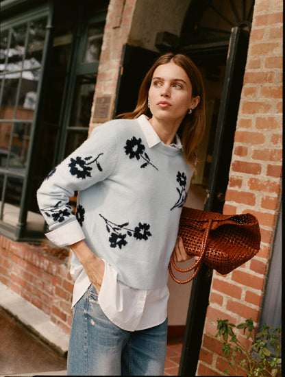 Anise Winter Blue Floral
