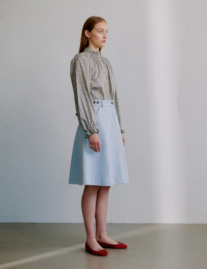 Becca Skirt Milky Stripe